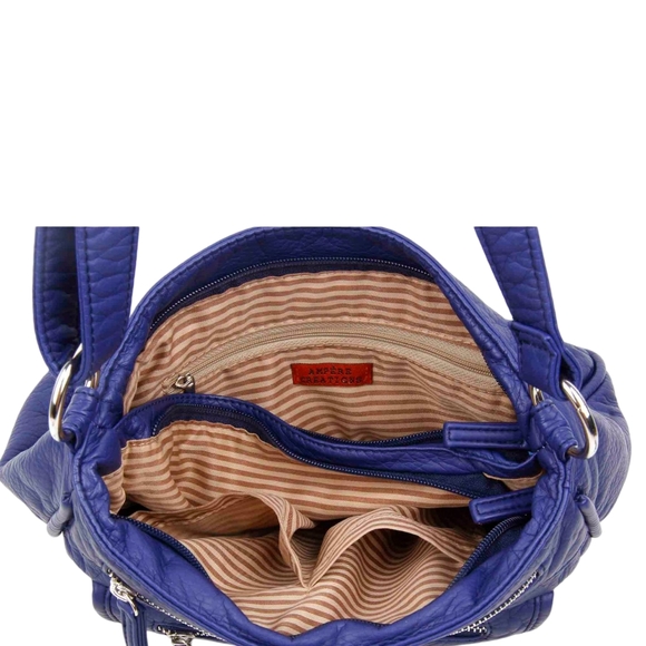 The Lorie Crossbody in Blue - Picture 2 of 13